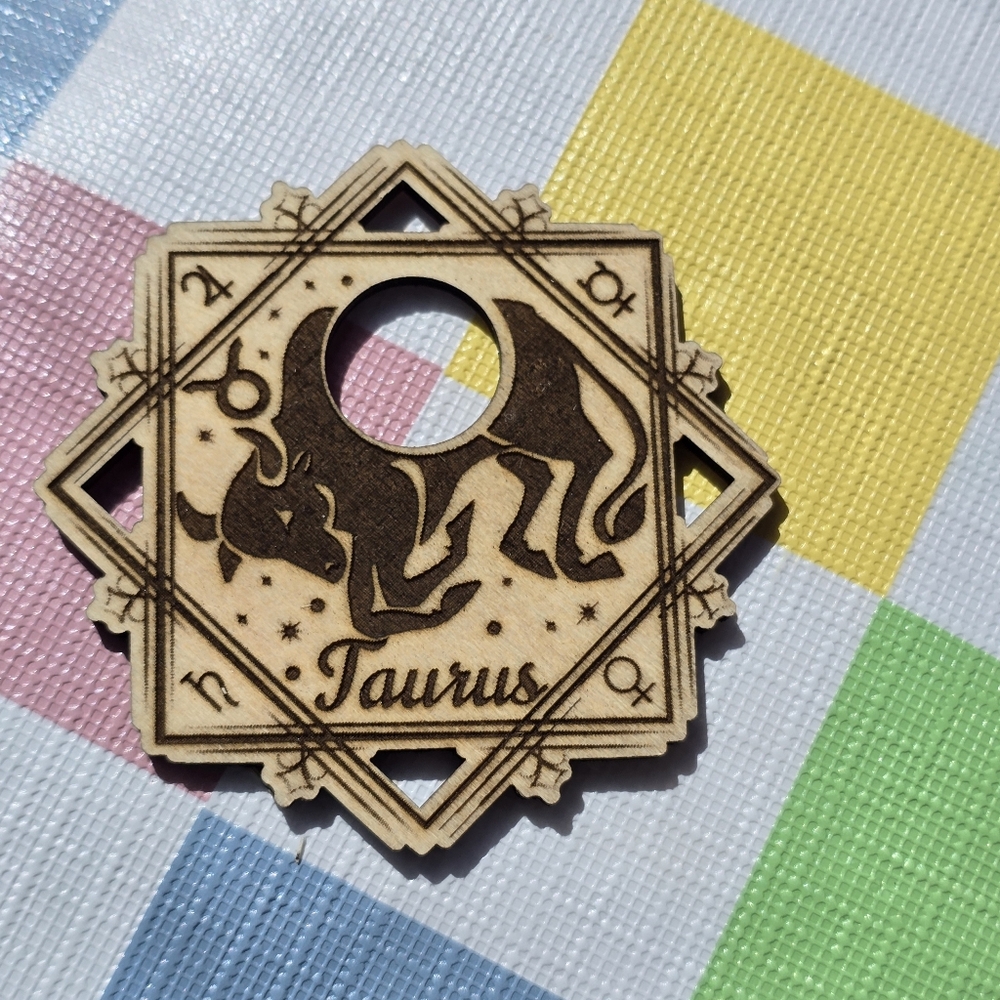 Taurus Zodiac Sign Crystal Sphere Holder
